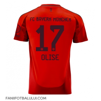 Bayern Munich Michael Olise #17 Tricou Fotbal Replică 2024-25 Barbati Acasa